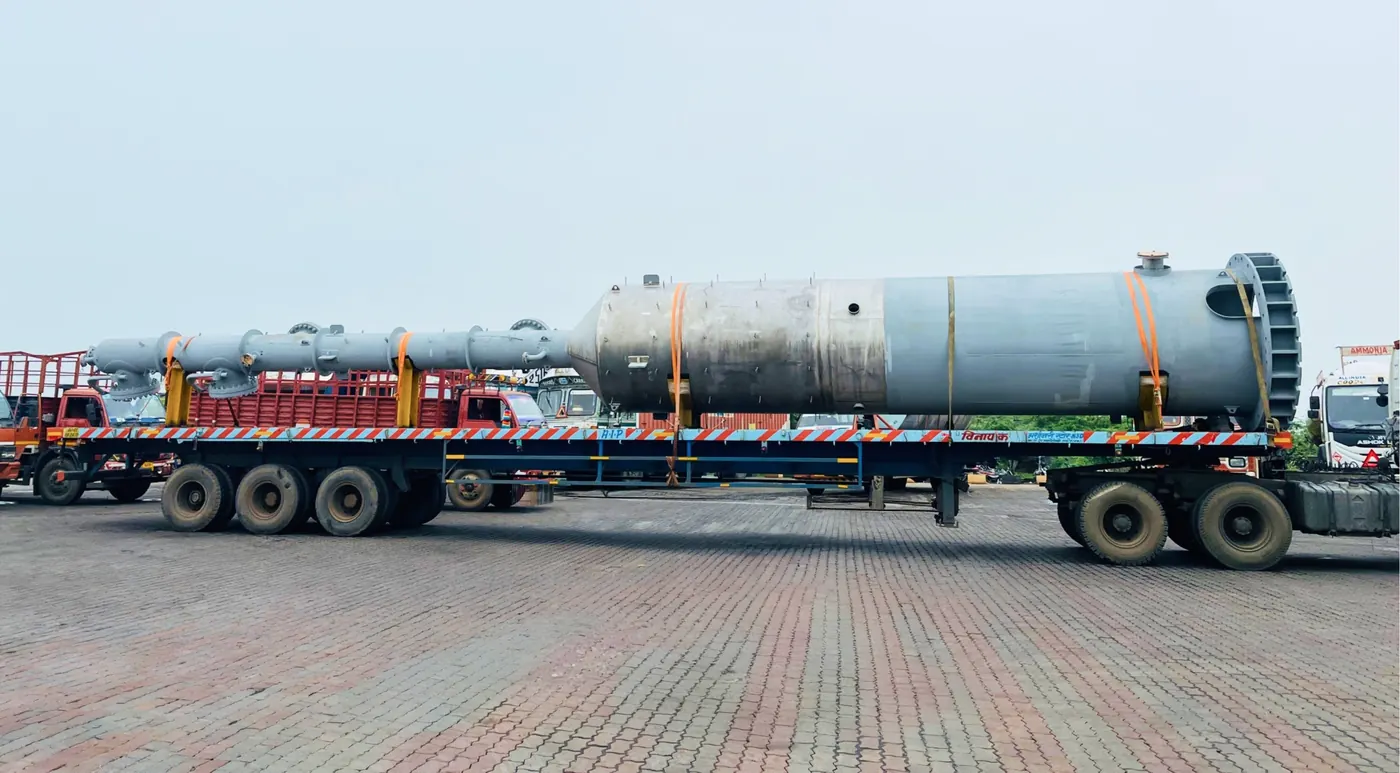 Static process equipment fabrication