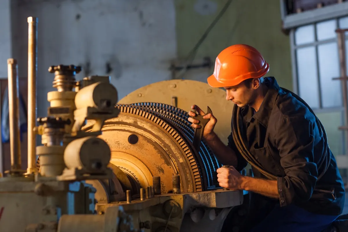 Mechanical division installations